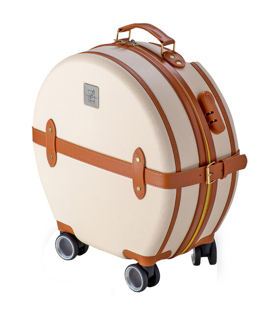 Валіза Semi Line 24" (M) Ecru/Brown (T5670-3) фото, картинка, изображение