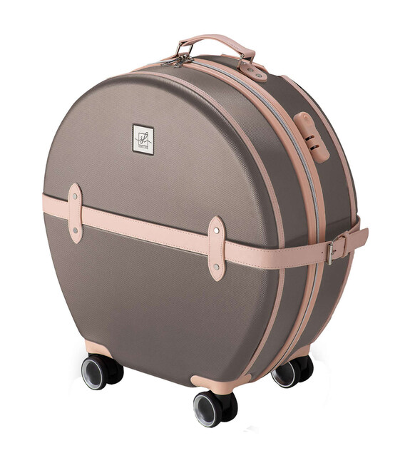 Валіза Semi Line 24" (M) Brown/Pink Cream (T5673-3) картинка, зображення, фото