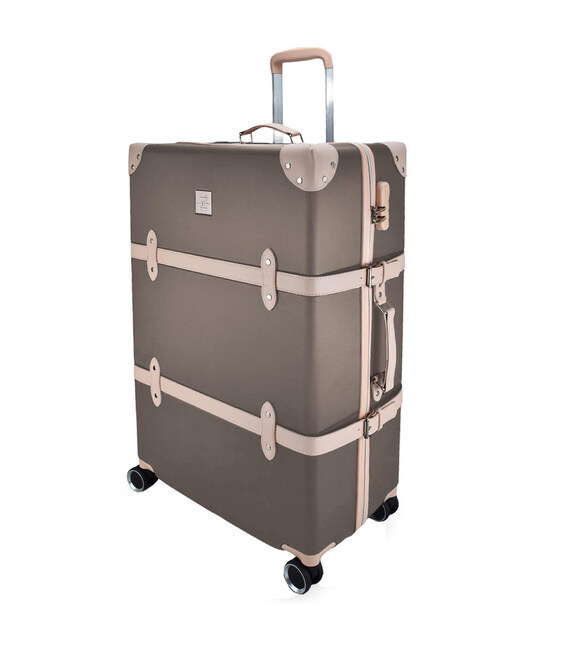 Валіза Semi Line 28" (L) Brown/Pink Cream (T5673-4) фото, картинка, изображение