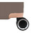 Чемодан Semi Line 28" (L) Brown/Pink Cream (T5673-4) фото, картинка, изображение