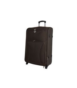 Чемодан Bonro Tourist маленький S коричневый фото, картинка, изображение