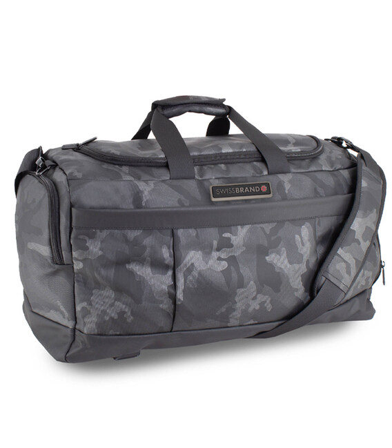 Сумка дорожная Swissbrand Boxter Duffle Bag 46 Dark Camo (SWB_DBBOX) фото, картинка, изображение