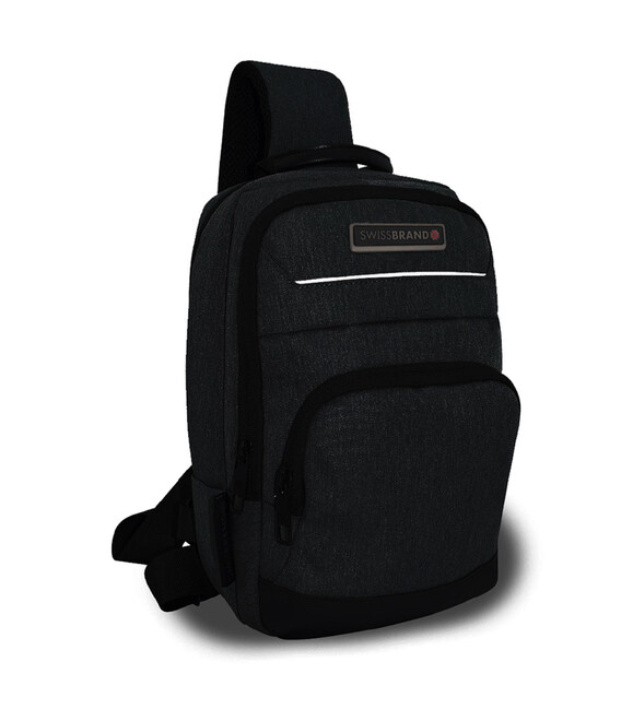 Сумка через плечо Swissbrand Lagos 6 Black (SWB_SBLAG001U) фото, картинка, изображение