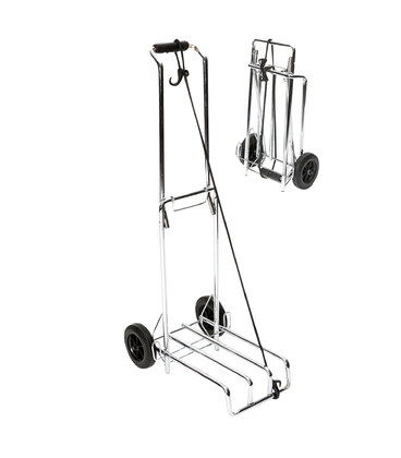 Візок господарський Bo-Camp Luggage Trolley Foldable 40 kg Silver (5267279) картинка, зображення, фото