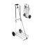 Візок господарський Bo-Camp Luggage Trolley Foldable 40 kg Silver (5267279) фото, картинка, изображение