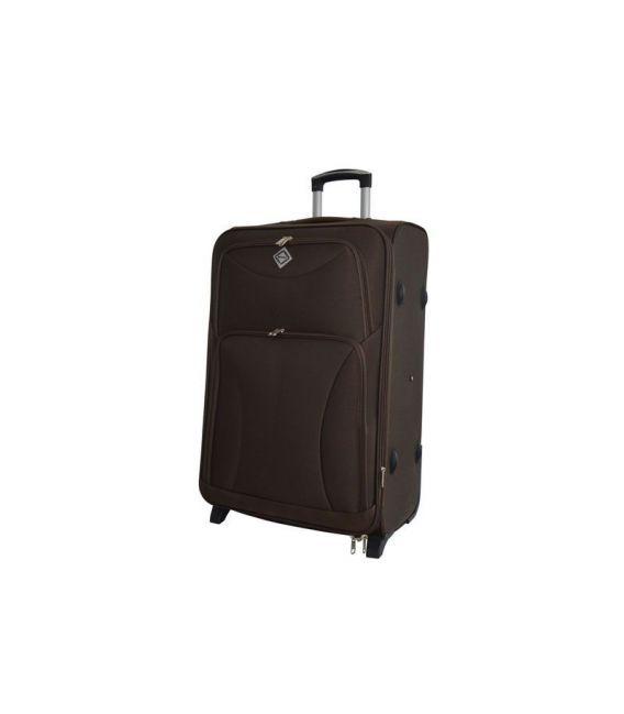 Валіза Bonro Tourist Midi коричнева картинка, зображення, фото