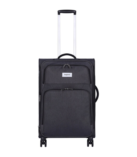 Валіза Bagland Валенсія середня 63 л. сірий (003796924) картинка, зображення, фото
