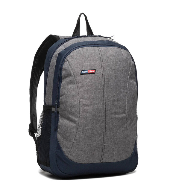 Рюкзак городской Semi Line 21 Grey/Navy (J4499-7) фото