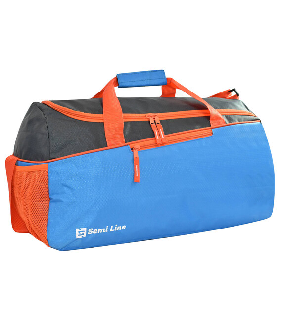 Сумка дорожня Semi Line 38 Blue/Grey/Orange (BSL146) картинка, зображення, фото