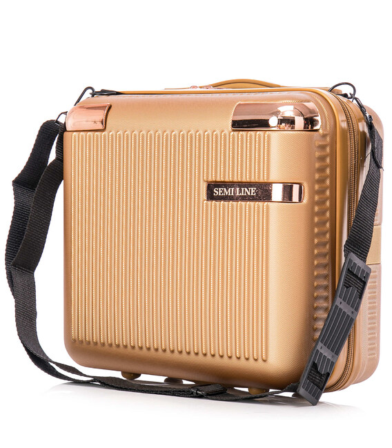 Бьюти-кейс Semi Line 16L Gold (T5663-2) фото, картинка, изображение