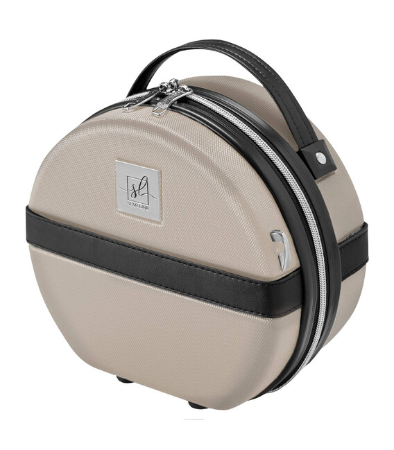 Бьюти-кейс Semi Line 5L Champagne/Black (T5674-1) фото, картинка, изображение