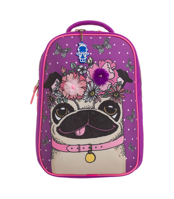 Рюкзак Bagland Turtle 17 л. фіолетовий 890 (0013466) фото, картинка, изображение