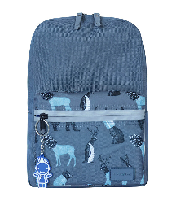 Рюкзак Bagland Молодіжний mini 8 л. сірий 740 (0050866) фото, картинка, изображение