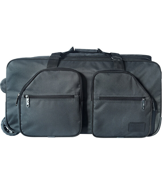 Сумка Дорожна Bagland Мадрид 82 л. чорний (00349169) фото, картинка, изображение