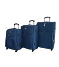 Чемодан Bonro Tourist Maxi темно-синий фото, картинка, изображение