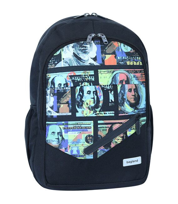 Рюкзак Bagland Cyclone 21 л. чорний 1354 (0054266) фото, картинка, изображение