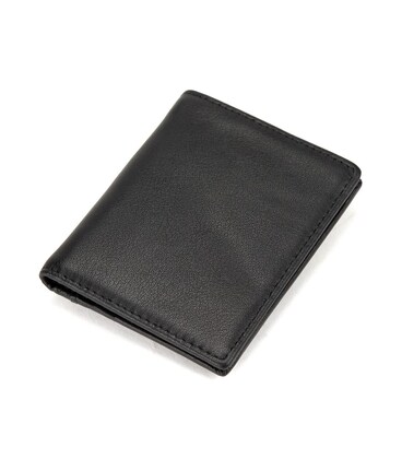 Портмоне маленьке вертикальне з гладкої шкіри Tiding Bag M39-6092-2A картинка, зображення, фото
