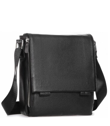 Мессенджер черный мужской Tiding Bag A25F-8877A фото, картинка, изображение