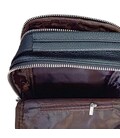 Мужской кожаный слинг на одно плечо черный Tiding Bag A25F-693A фото, картинка, изображение