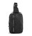Мужской кожаный слинг на одно плечо черный Tiding Bag A25F-693A фото, картинка, изображение