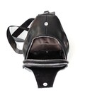 Мужской слинг Tiding Bag FL-N2-4004A из гладкой кожи черного цвета. фото, картинка, изображение