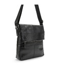 Кожаный мужской мессенджер с клапаном Tiding Bag M56-17207A фото, картинка, изображение