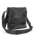 Кожаный мужской мессенджер с клапаном Tiding Bag M56-17207A фото, картинка, изображение