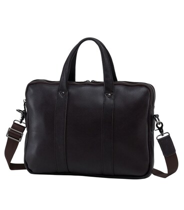 УЦЕНКА! Сумка для ноутбука коричневая Tiding Bag 201DB-5 картинка, изображение, фото