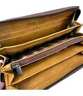 Кожаный коричневый клатч Tavinchi R-P-2080C фото, картинка, изображение