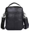 Сумка-барсетка мужская кожаная через плечо Tiding Bag 1012A картинка, изображение, фото