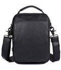 Сумка-барсетка мужская кожаная через плечо Tiding Bag 1012A картинка, изображение, фото