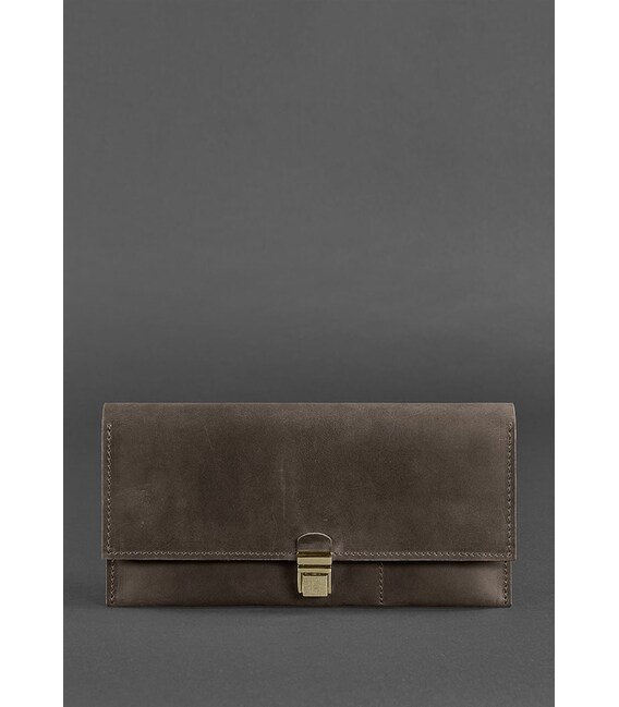 Шкіряний тревел-кейс Journey 2.0 темно-коричневий Crazy Horse картинка, зображення, фото