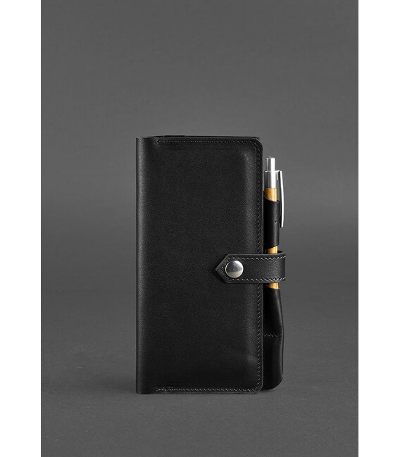 Кожаный тревел-кейс 4.0 черный фото, картинка, изображение