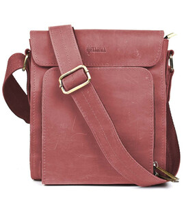 Чоловічі шкіряні сумки через плече RW-30272-3md TARWA крейзі хорс марсала фото, картинка, изображение