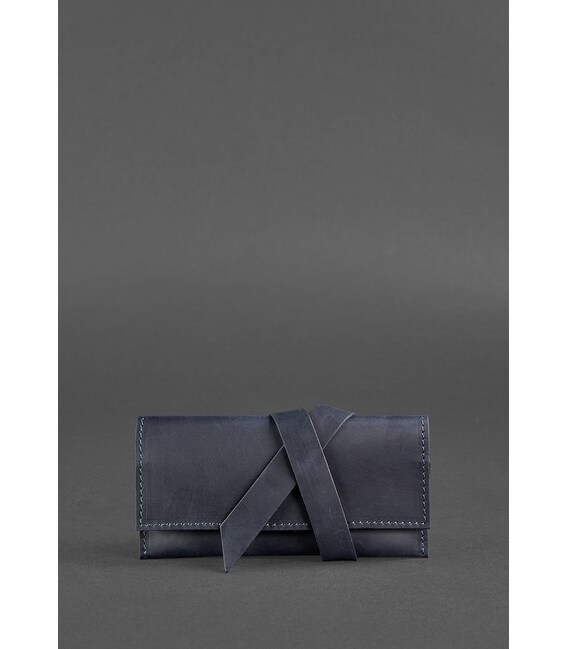 Шкіряний кисет для тютюну 1.0 синій картинка, зображення, фото