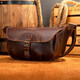 Шкіряна сумка бананка містка Bexhill bx9090c crazy horse фото