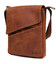 Чоловічі шкіряні сумки через плече RB-1302-3md TARWA коньячна крейзі хорс фото, картинка, изображение