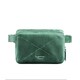 Кожаная поясная сумка Dropbag Mini зеленая Crazy Horse фото