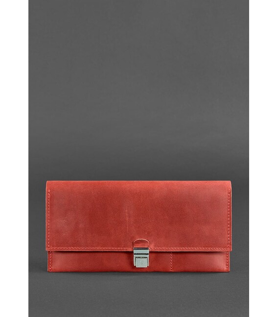 Кожаный женский тревел-кейс Journey 2.0 Коралл фото, картинка, изображение