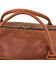 Дорожня сумка баул із натуральної шкіри RB-6564-4lx TARWA коньячна - картинка, зображення, фото дорожньої сумки