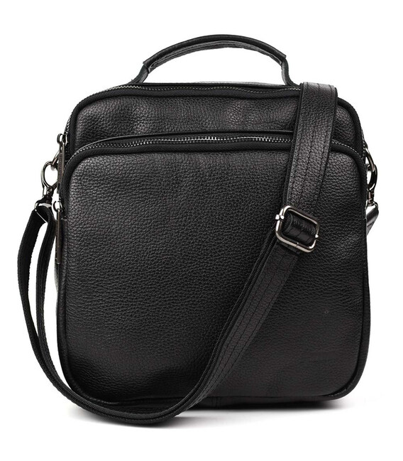 Чоловіча сумка на плече з шкіряною ручкою FA-6018-3md TARWA флотар фото, картинка, изображение