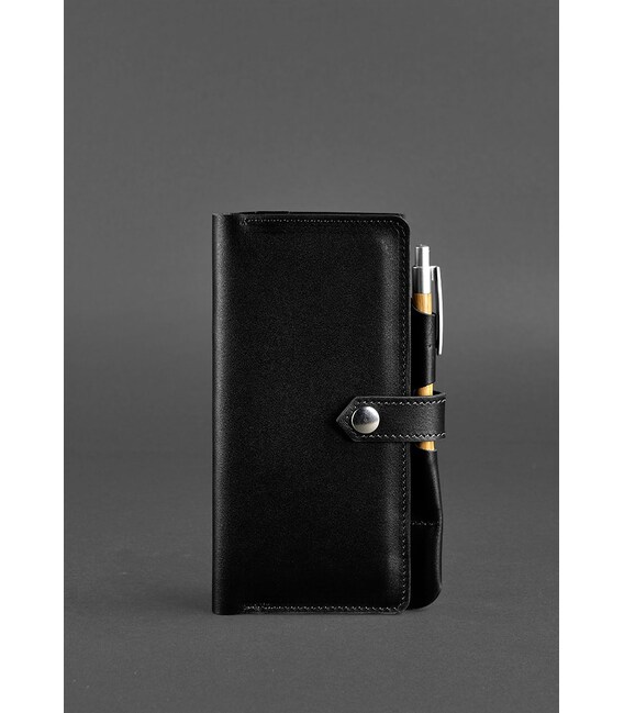 Кожаный тревел-кейс 4.0 Угольно-черный фото, картинка, изображение