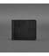 Чоловіче шкіряне портмоне 1.0 затиск для грошей чорний Карбон картинка, зображення, фото