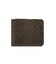 Чоловіче шкіряне портмоне 4.1 (4 кишені) темно-коричневе Карбон картинка, зображення, фото