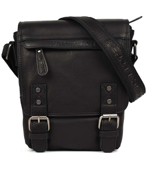 Сумка планшет через плече HILL BURRY HB3183A чорна картинка, зображення, фото