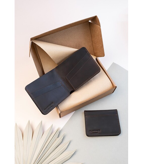 Мужской подарочный набор кожаных аксессуаров Бангкок фото, картинка, изображение