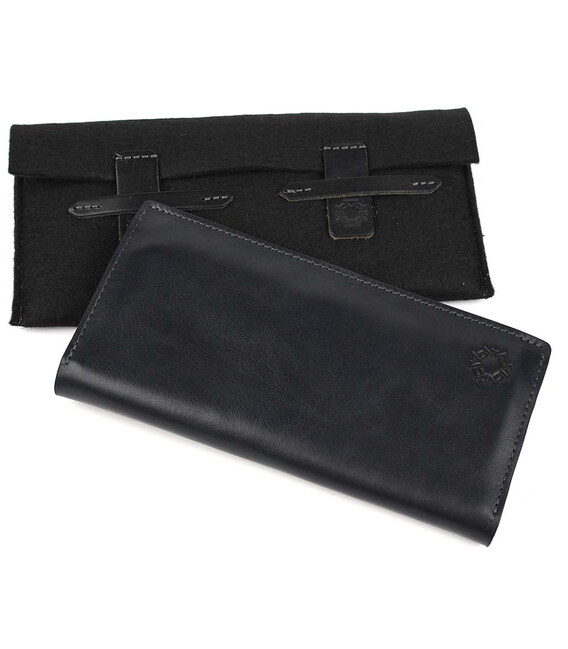 Чоловічий шкіряний гаманець лонгер Pazolini CP2670 синій фото, картинка, изображение