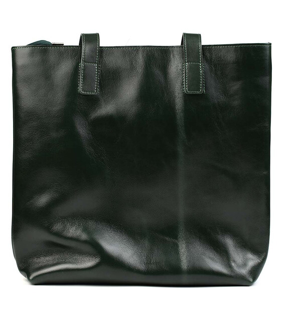 Жіноча сумка шоппер шкіра Алькор Limary lim-3440GE зелена картинка, зображення, фото