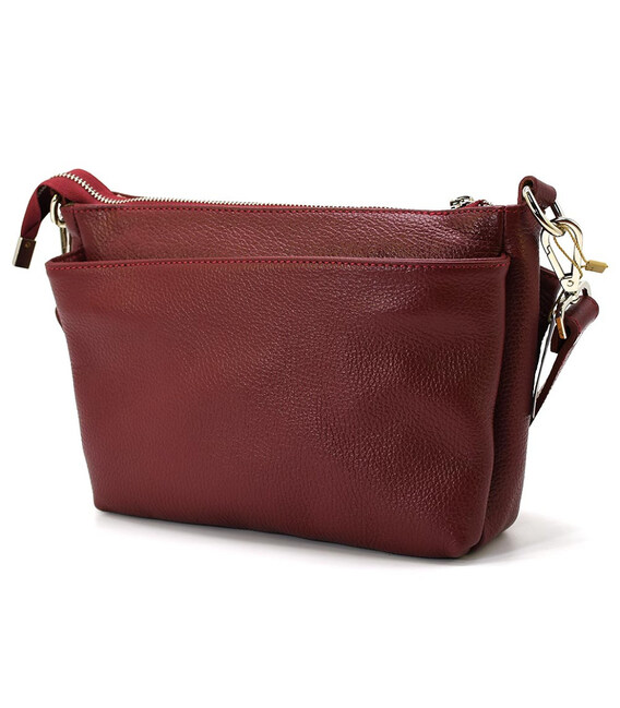 Шкіряна жіноча сумка Virginia Conti Italy - Art01638_fbordo картинка, зображення, фото