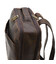Шкіряний чоловічий коричневий рюкзак RC-7281-3md з передньою кишенею на блискавці фото, картинка, изображение
